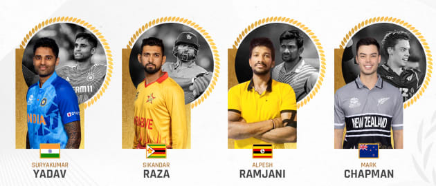 ICC Men’s T20I Cricketer of the Year 2023 shortlist