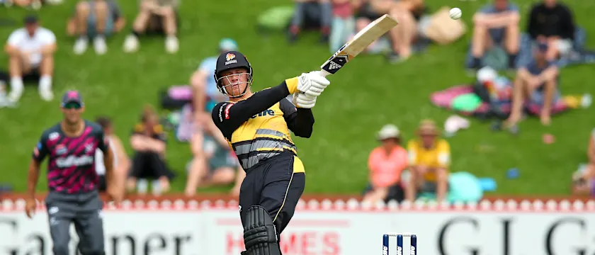 Finn Allen finished as the Super Smash's top run-getter this season