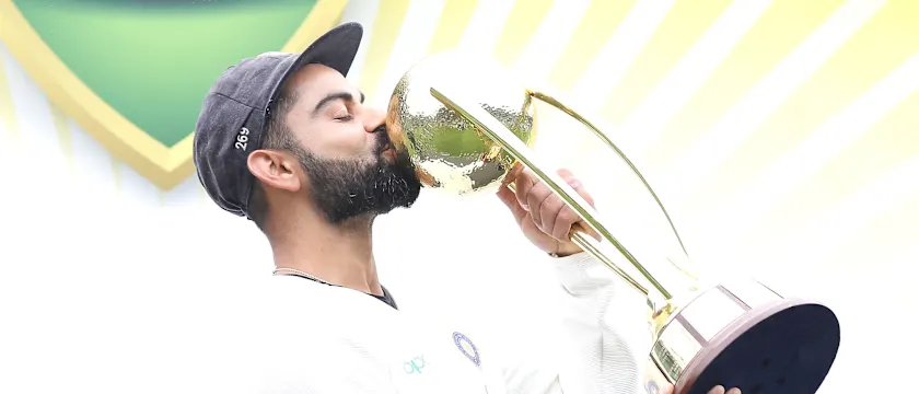 Virat Kohli was chosen as captain of both Test and ODI Team of the Year