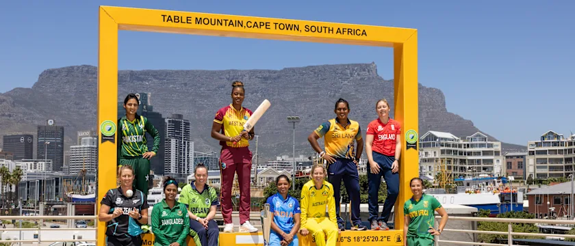 All the captains ahead of the ICC Women’s T20 World Cup