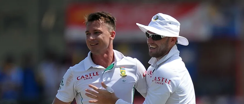 Dale Steyn and AB de Villiers