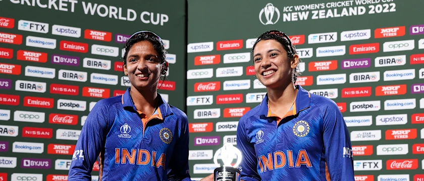 Smriti Mandhana and Harmanpreet Kaur will be a part of the '50 days to go' event for the Women's World Cup