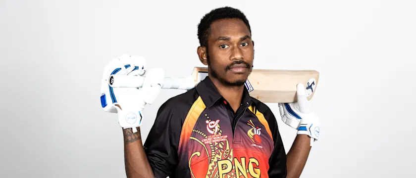 PNG's unmistakable T20 World Cup kit has been adopted by the U19 side