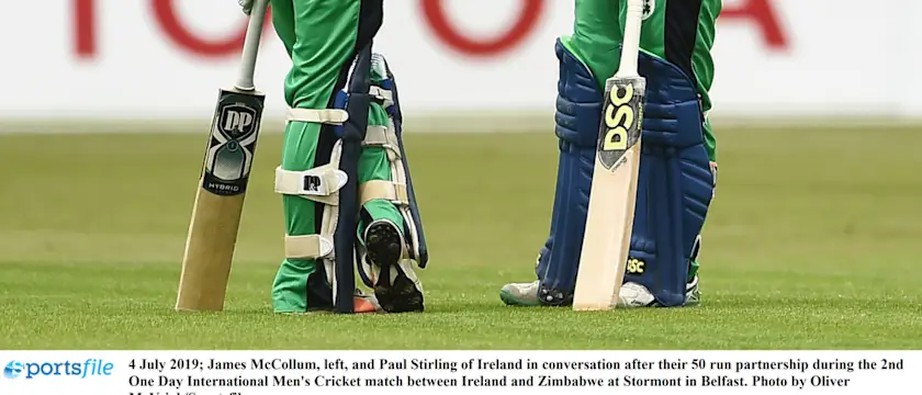 McCollum and Stirling shared a 111-run opening stand