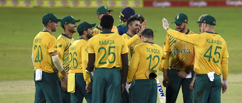 South Africa win first T20I