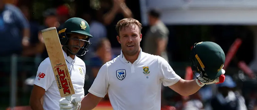 AB de Villiers century