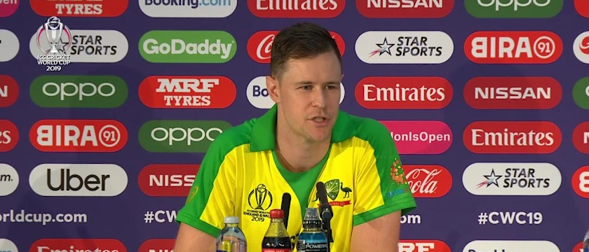 CWC19: ENG v AUS - Behrendorff press conference