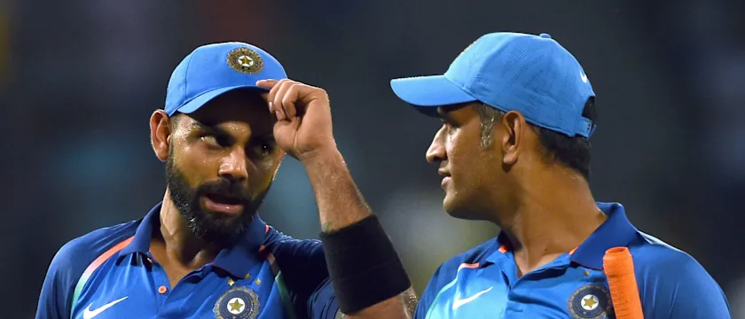 Kohli and Dhoni