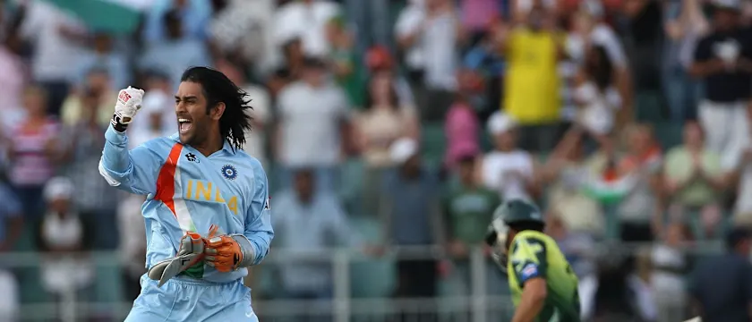 Under MS Dhoni's captaincy, India won the first-ever ICC Men's T20 World Cup in 2007