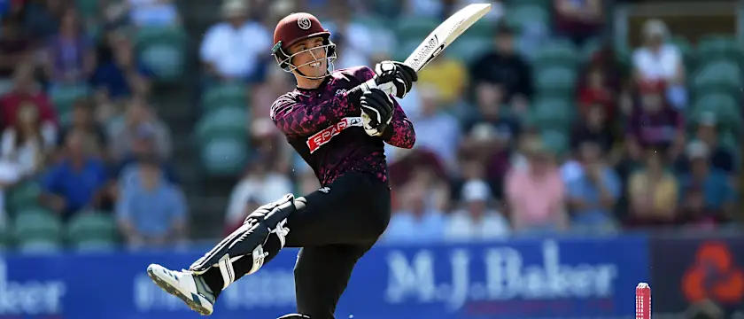 20-year-old Tom Banton finished second in the T20 Blast run charts