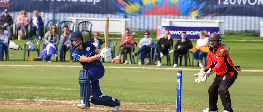 Kathryn Bryce who top scored for Scotland with 45.