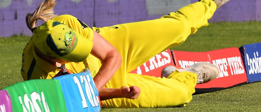 Perry was superb in the outfield against India