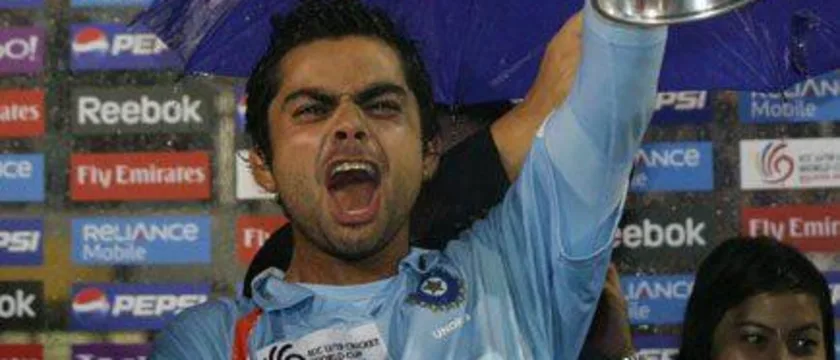 35911 Kohli says his life changed after lifting the ICC U19 CWC trophy in 2008