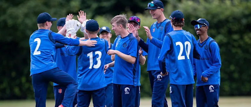Scotland U19 Team after World Cup qualification