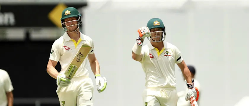 Australia required just 56 runs on the final day to take a 1-0 lead in the Ashes series and they needed just 16 overs to do so, crushing England by 10 wickets.