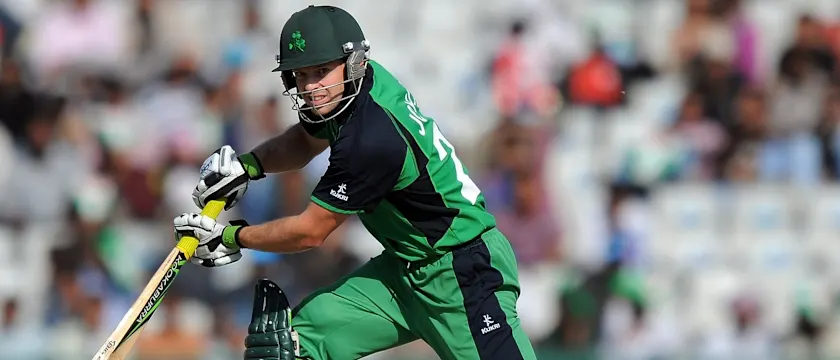 64711 Ireland cricketer Ed Joyce plays a shot