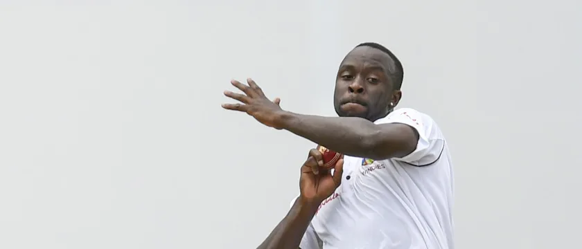 Kemar Roach has been ruled out of the second Test due a tight hamstring