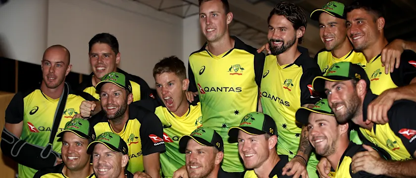 Australia won the T20I tri-series.