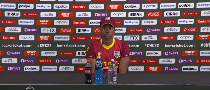 Post-Match-West-Indies-Hayley-Matthews-04-03-2022_Moment