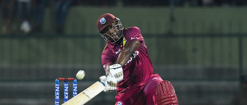 Andre Russell smashed 10 sixes during the two T20Is in Sri Lanka