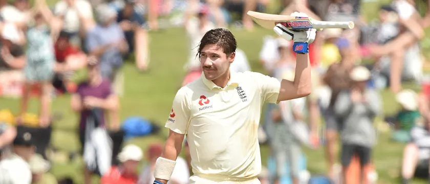 Rory Burns scored his second Test ton and shared a 177-run stand with Root