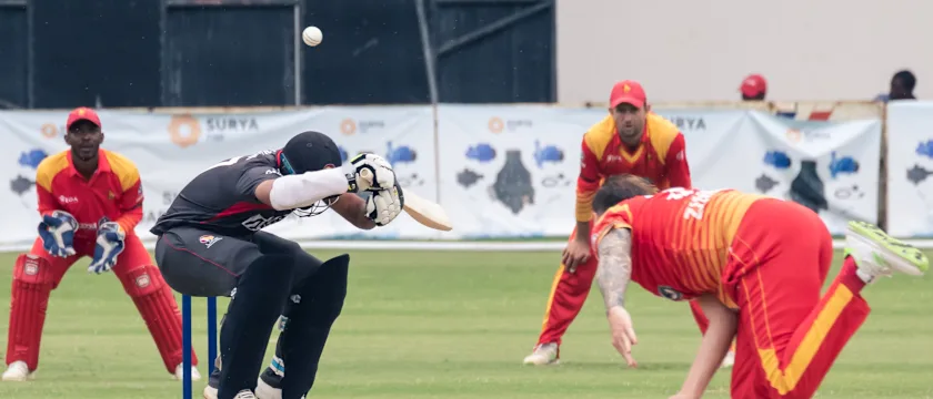 Jarvis  claimed three wickets in his six-over spell with the new ball