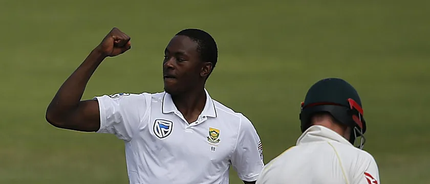 Kagiso Rabada picked up 11 wickets in the second Test in Port Elizabeth