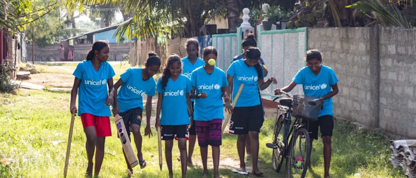 ICC and UNICEF partner to promote gender equality through cricket