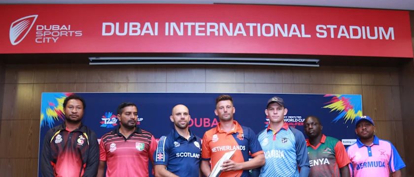 ICC Men’s T20 World Cup Qualifier Trophy Press Conference - 12th October 2019