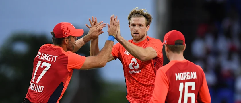 David Willey claimed career-best figures