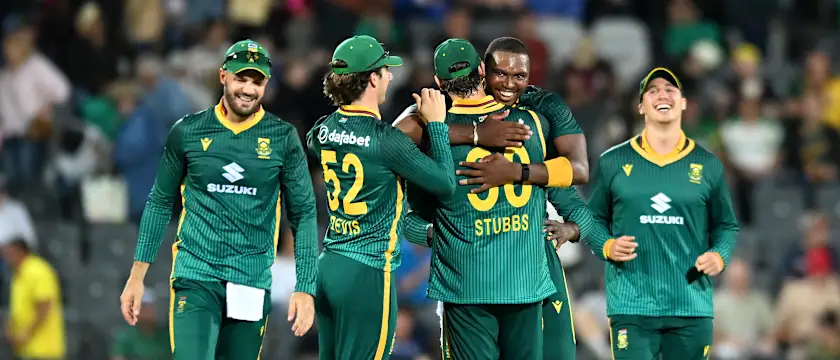 Lungi Ngidi bagged a five-for against Australia in the second ODI