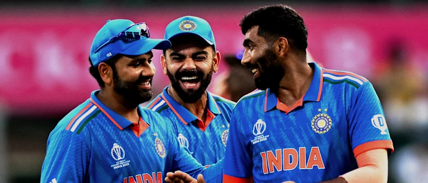 India road to finals