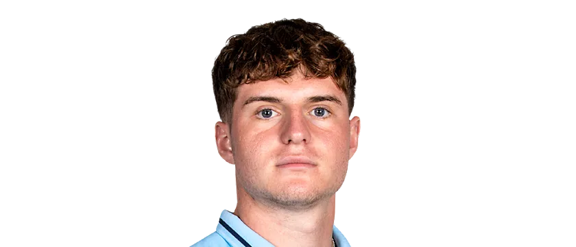England's Alex Horton in his team's light blue strip