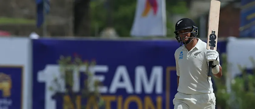 Ross Taylor kept New Zealand afloat with his 31st Test half-century