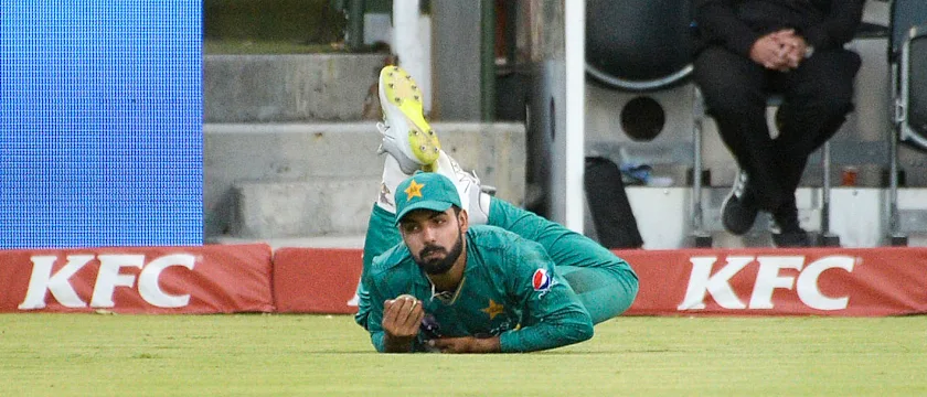Shadab Khan was the only specialist spinner in Pakistan's squad for the England series