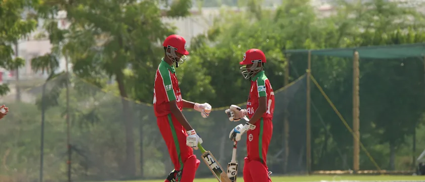 Oman posted 178 after opting to bat first