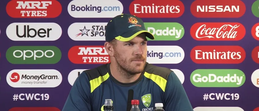 Aaron-Finch-Australia-Pre Match-PC-10JUL19_Moment