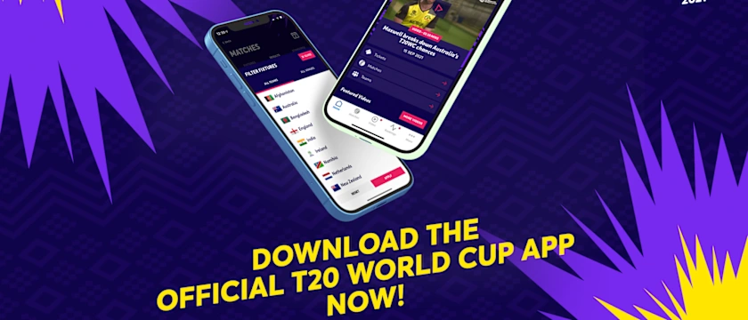 ICC Men's T20 World Cup – App launch