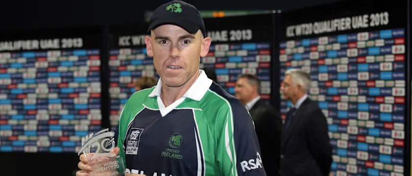 Trent Johnston during his playing days with ireland