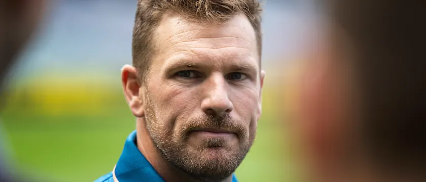 Aaron Finch speaks to the media during a press conference at Melbourne Cricket Ground on February 07, 2023 in Melbourne, Australia.