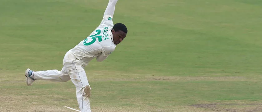 Rabada's burst gave South Africa an early foothold