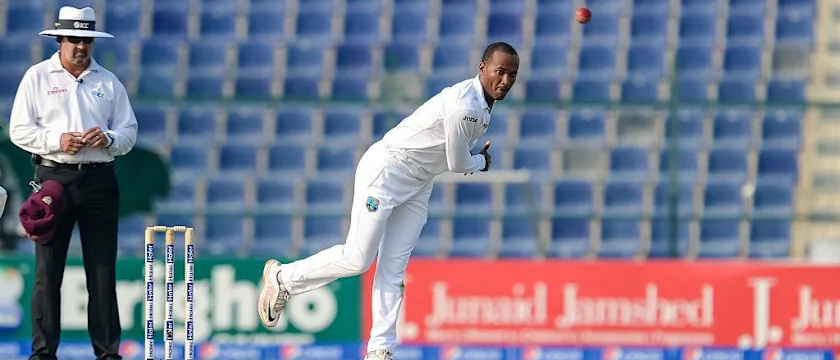 Kraigg Brathwaite bowls