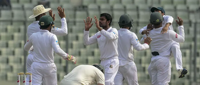 Bangladesh rode on a fantastic all-round performance to square the two-Test series against Zimbabwe
