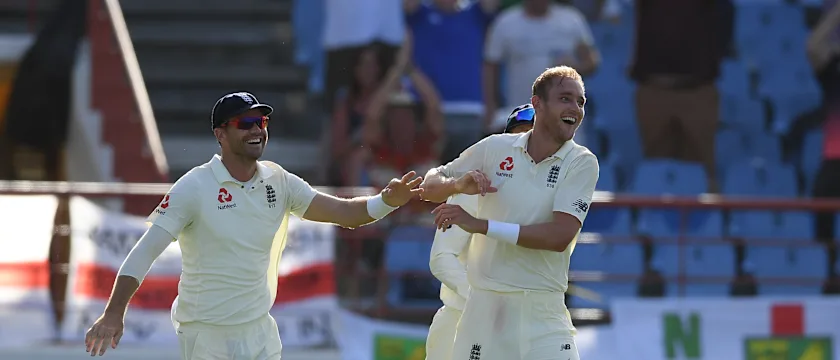 James Anderson and Stuart Broad