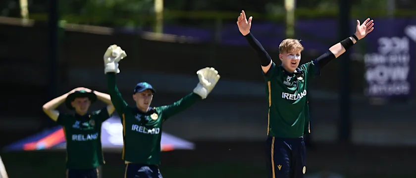 Ireland U19 team captain Olly Riley