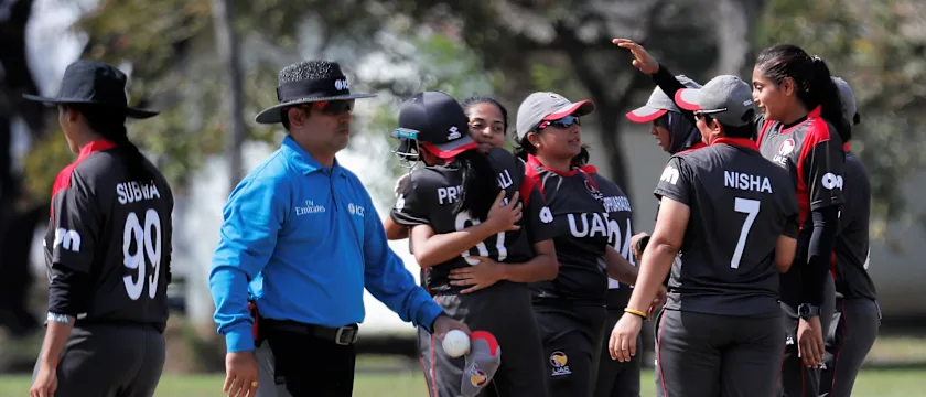 UAE women celebrate