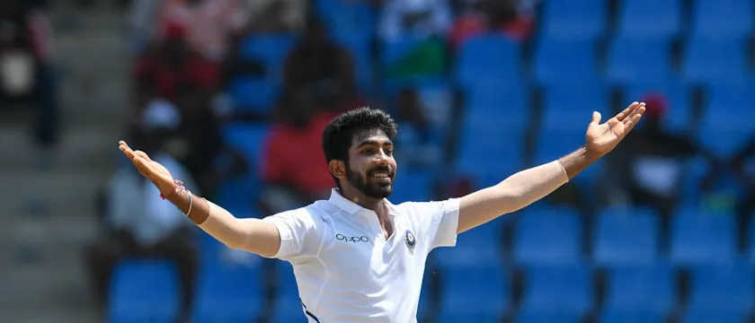 Jasprit Bumrah broke into the top 10 Test rankings for bowling