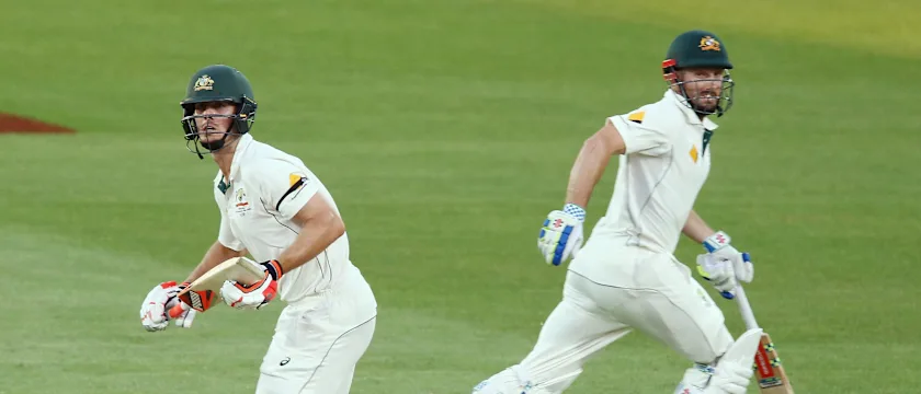 Mitchell Marsh and Shaun Marsh