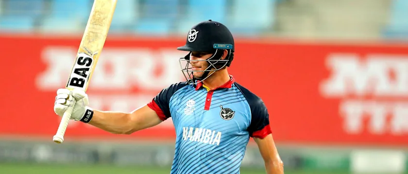 Namibia captain Gerhard Erasmus