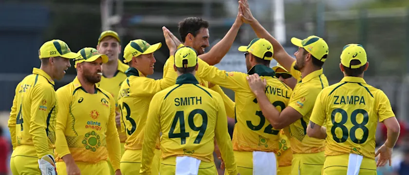 Starc-high-five